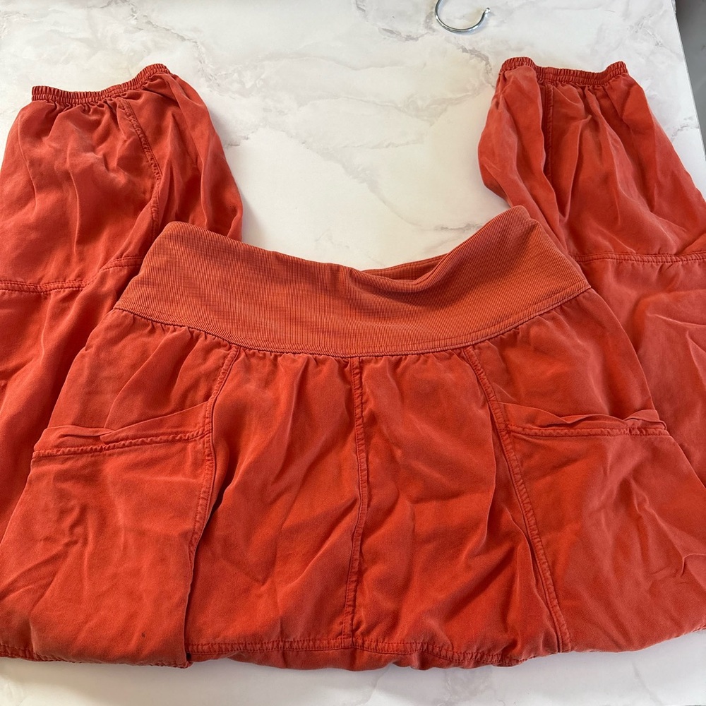 Free People Movement Orange Harem Pants